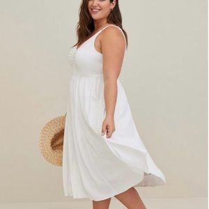 Torrid Smocked Dress